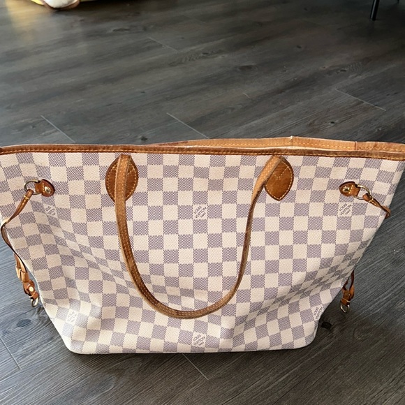 Louis Vuitton Handbags - Louis Vuitton Damier Azur Nevefull tote